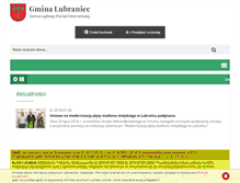 Tablet Screenshot of lubraniec.pl